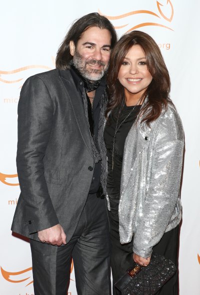 rachel ray and her husband john getty images