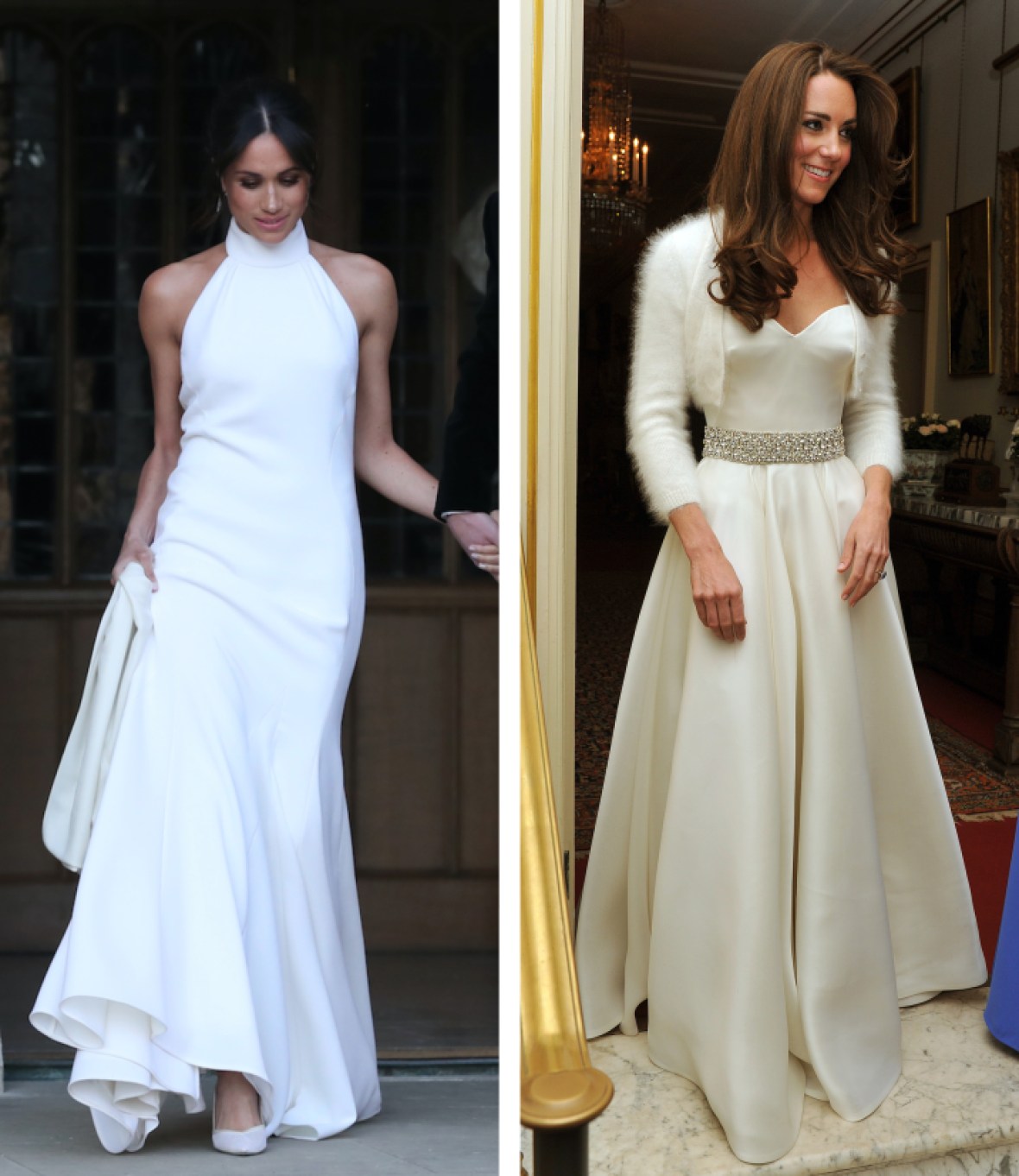 Meghan Markle Stuns in Second Wedding Dress at Reception Like Kate ...