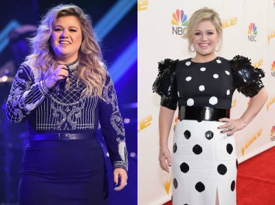 kelly clarkson before and after weight loss