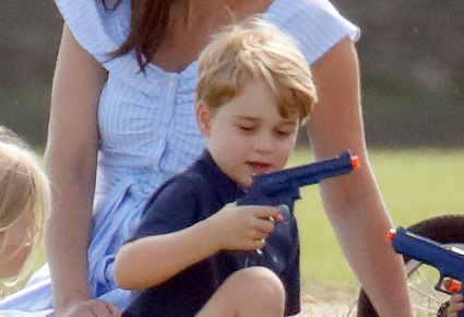 Prince george toy gun