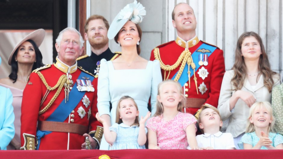 Princess charlotte trooping the colour