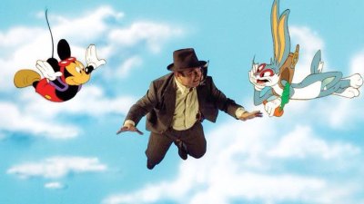 roger rabbit - mickey mouse and bugs bunny