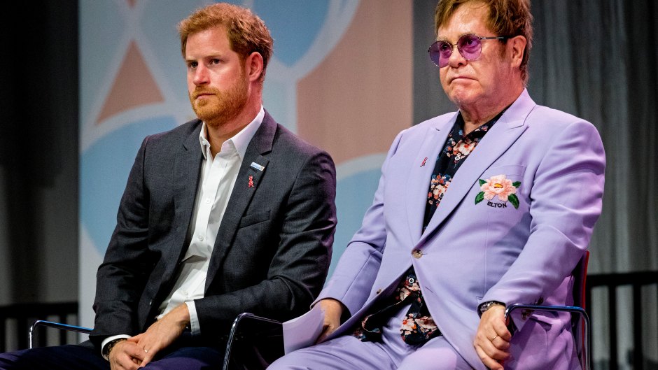 Elton john prince harry meghan markle wedding