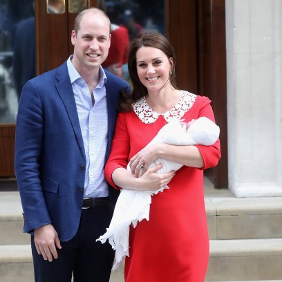 Kate middleton prince louis christening photos