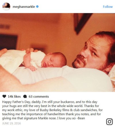 meghan markle father thomas markle instagram