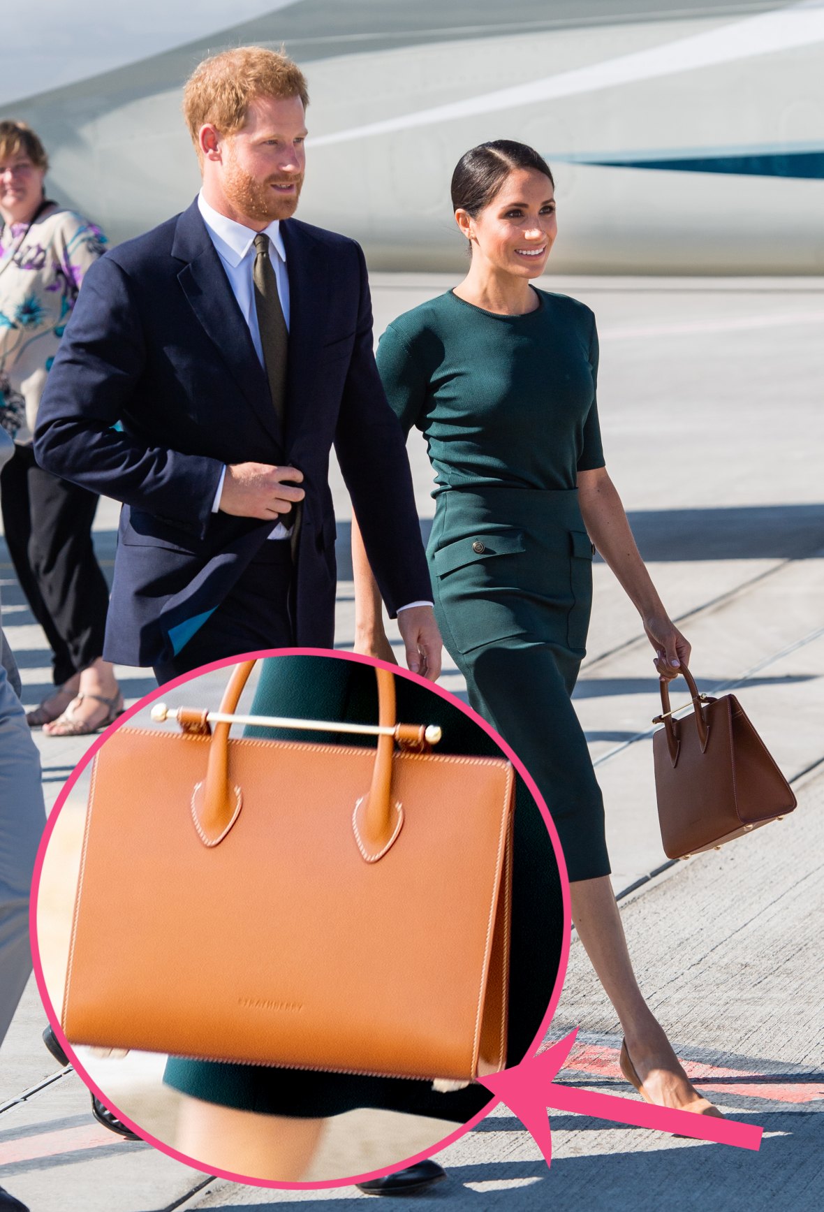 Meghan Markle's Strathberry Tote: Royal Commits a Fashion Faux Pas in  Ireland