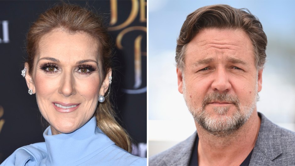 Celine dion dating russell crowe