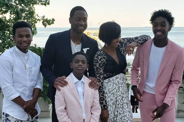 Dwyane Wade Praises Wife Gabrielle Union For Being The Best Stepmom To His Kids