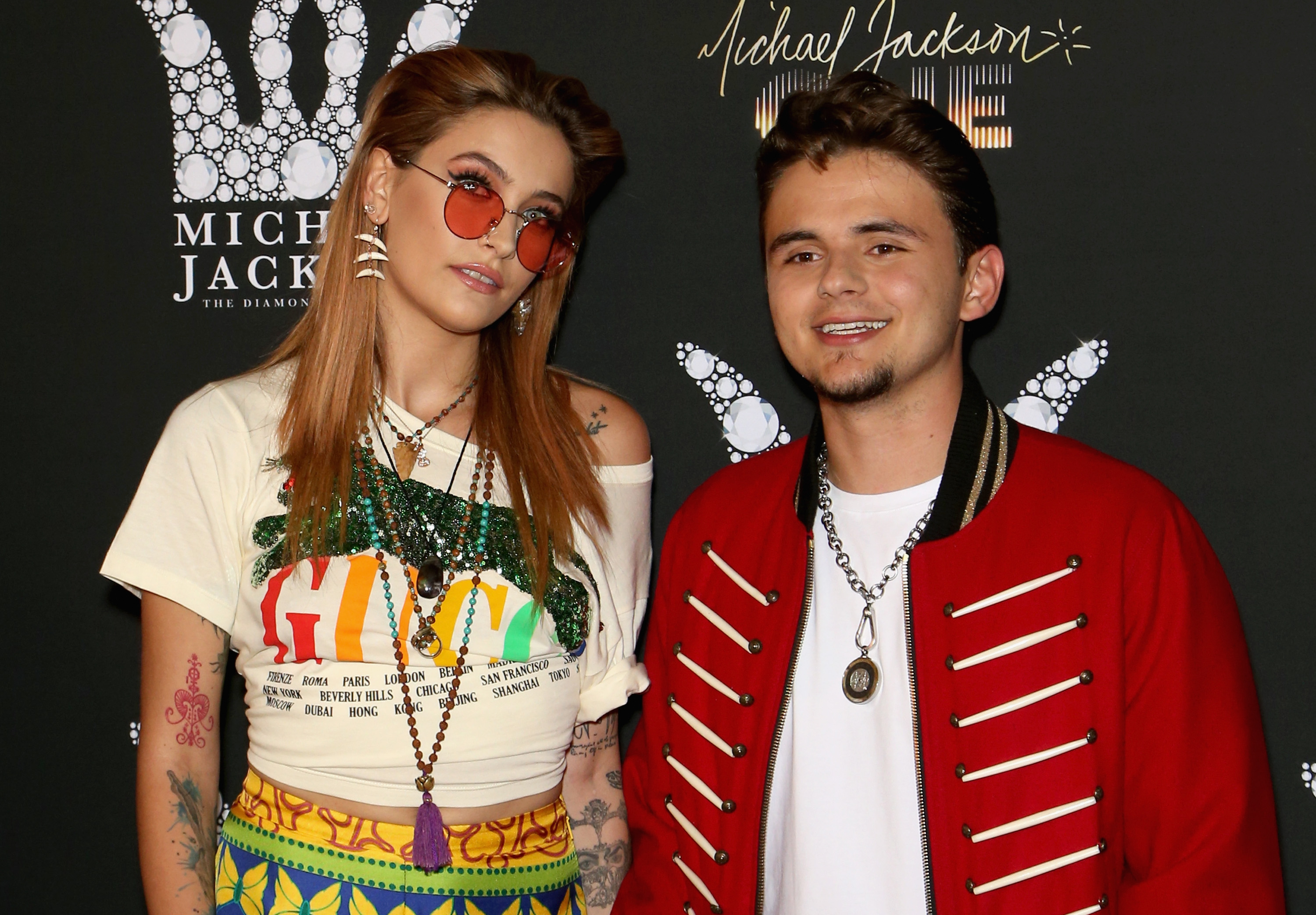 Prince Jackson And Paris Jackson Step Out To Honor Late Father Michael Jackson On His 60th Birthday