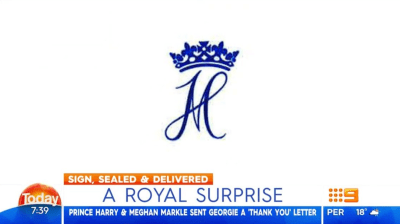 prince harry meghan markle royal monogram