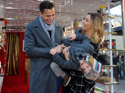 giuliana and her family. (photo credit: getty images)