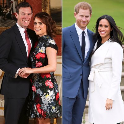 princess eugenie meghan markle getty images