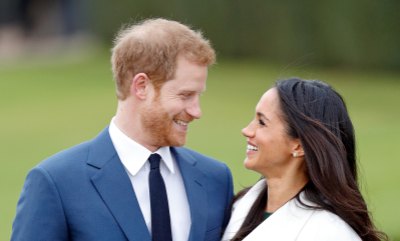 Prince-Harry-Meghan-Markle-Laughing