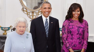 The Obamas and Queen Elizabeth