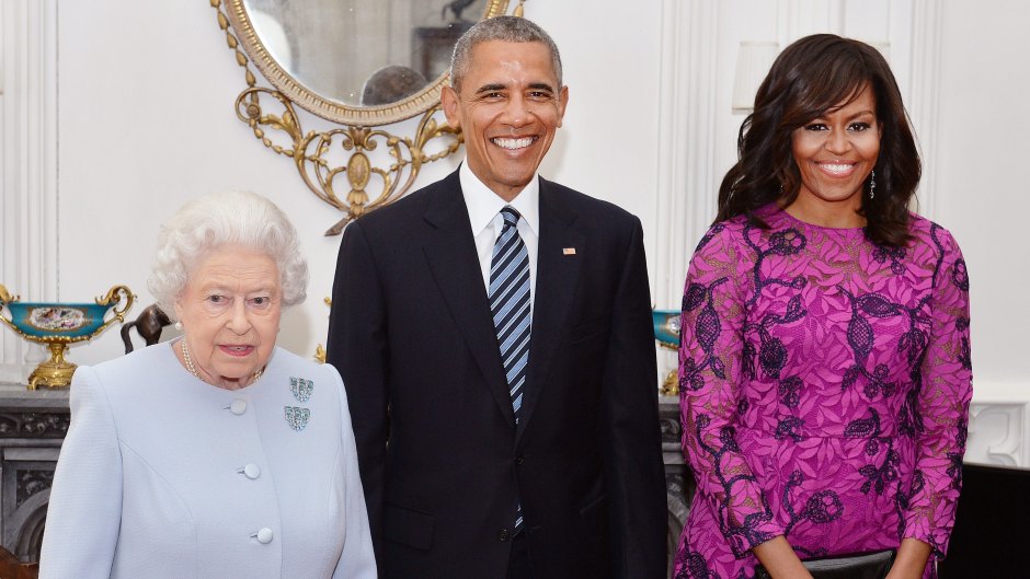 The Obamas and Queen Elizabeth