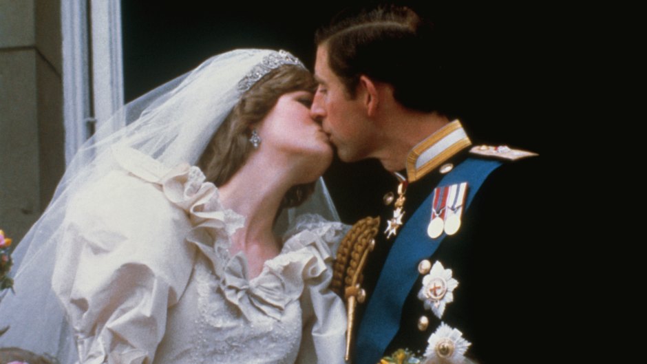 Charles Kissing Diana