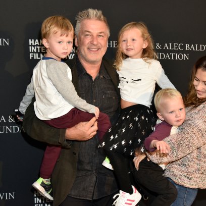 Alec Baldwin and family