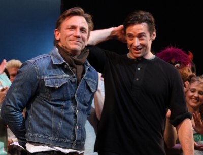 Daniel Craig and Hugh Jackman