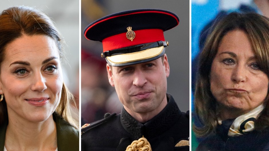 Kate Middleton, Prince William, Carole