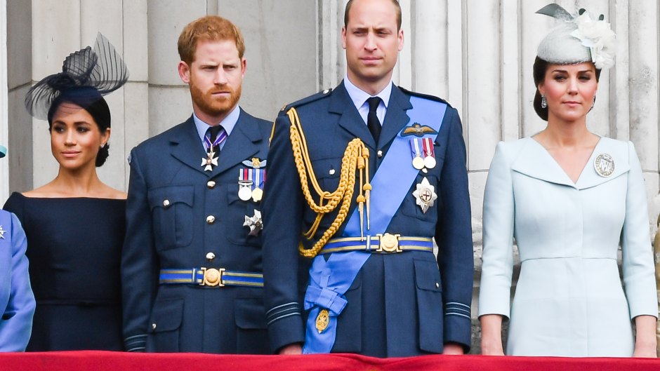 Meghan, Harry, William, and Kate