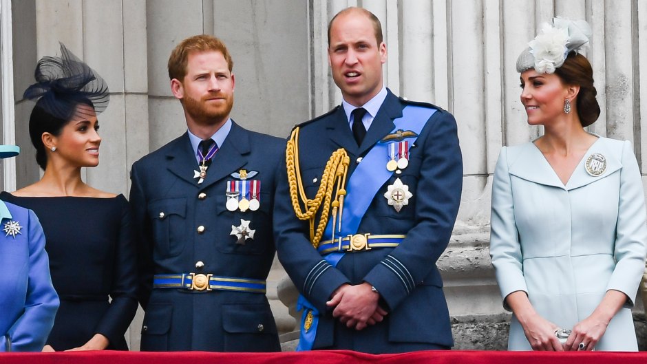 Meghan, Harry, William, and Kate