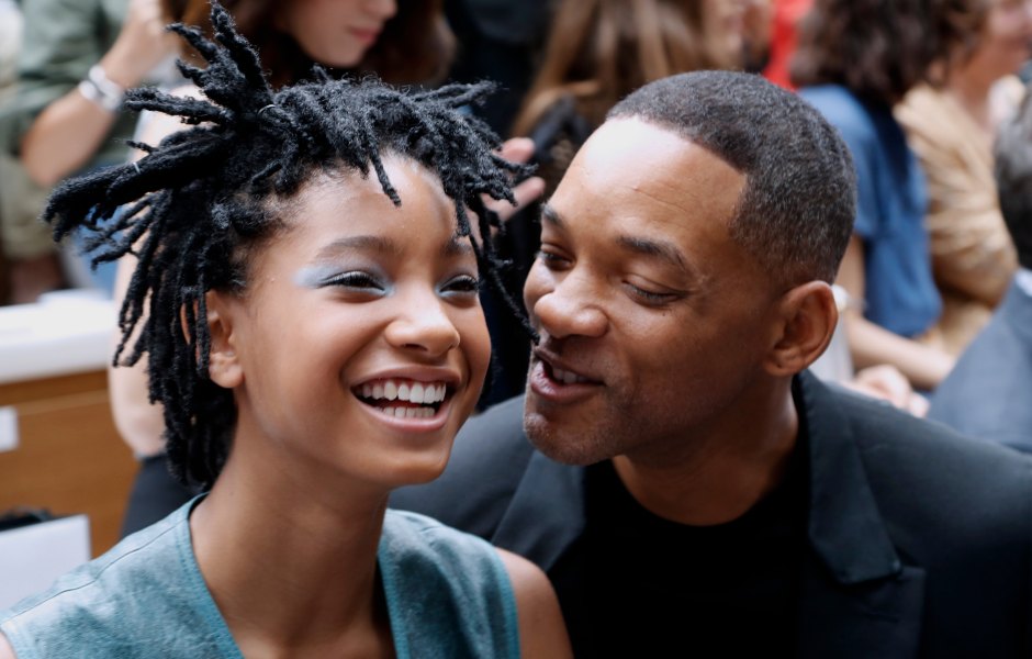 Willow and Will Smith