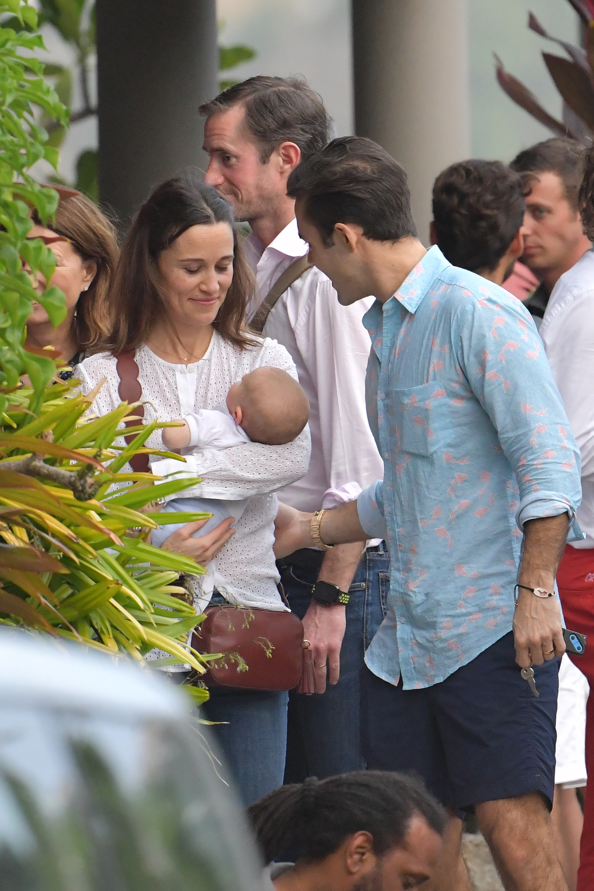Pippa Middleton Steps Out In St Barts With Her Baby Boy — See The Pics!