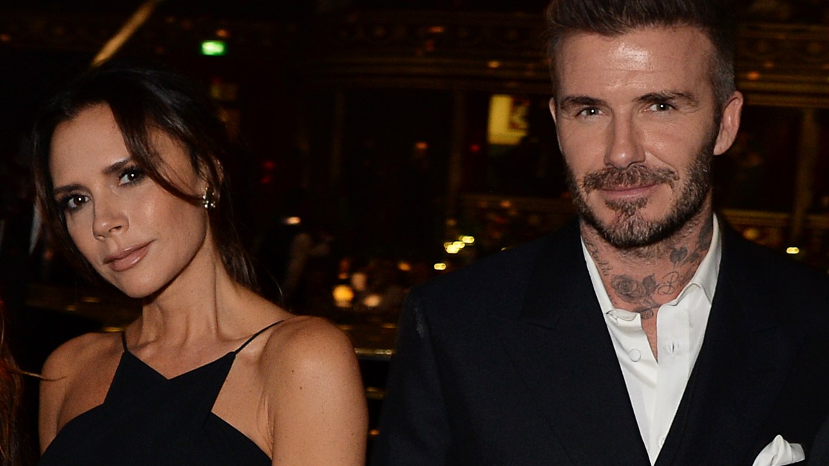 Victoria Beckham And Husband David Beckham Spotted Showing PDA