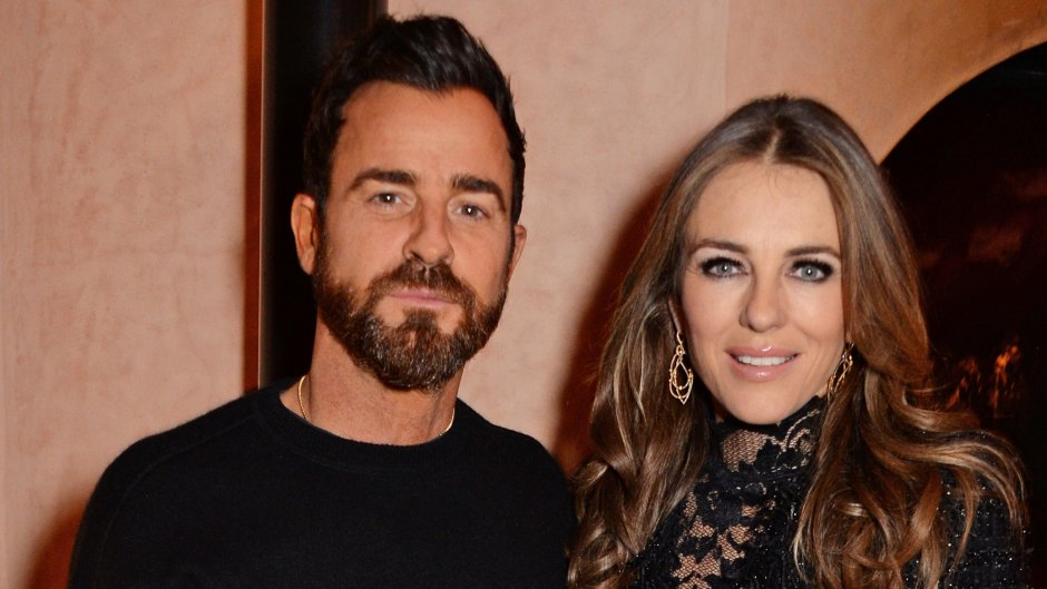 Justin Theroux And Elizabeth Hurley