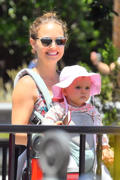 Natalie Portman and her daughter