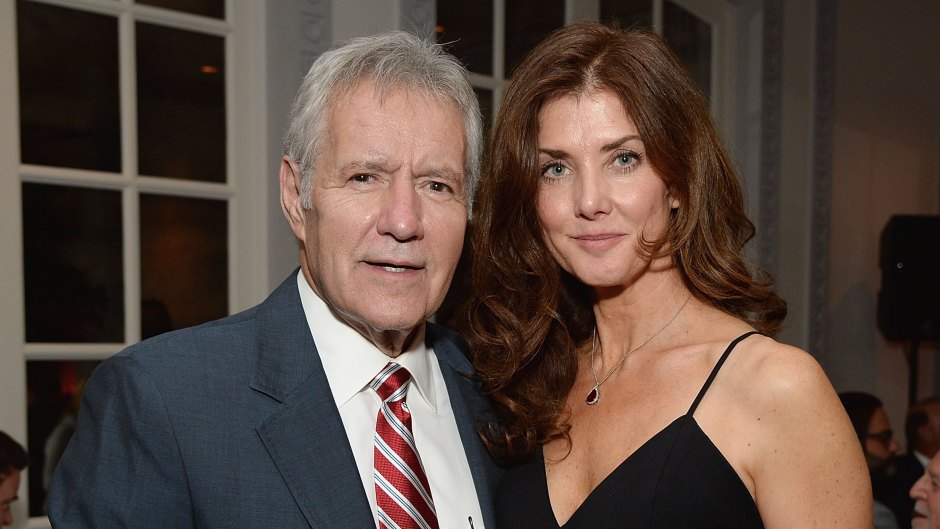 TV host Alex Trebek (L) and Jean Currivan Trebek attend the celebratory dinner after the special tribute to Sophia Loren during the AFI FEST 2014 presented by Audi at Dolby Theatre on November 12, 2014 in Hollywood, California.