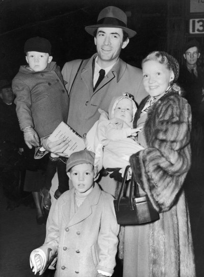 Gregory Peck Family