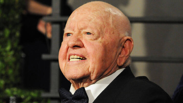 Mickey Rooney's Golden Globe and Emmy Awards Hitting Auction Block