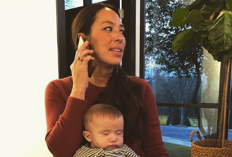 Joanna Gaines Shares Funny Clips of Baby Crew Bored in a Meeting