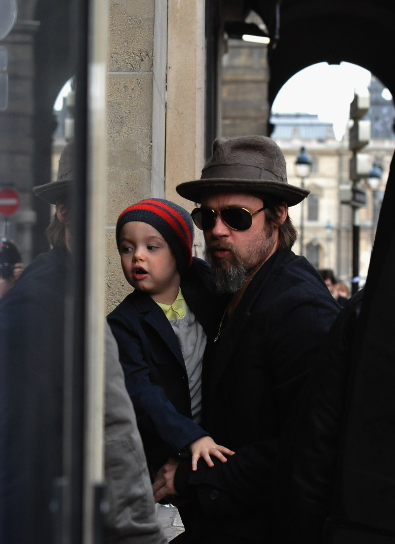 Brad Pitt Sighting In Paris - February 23, 2010