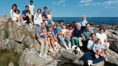 Bush family on vacation