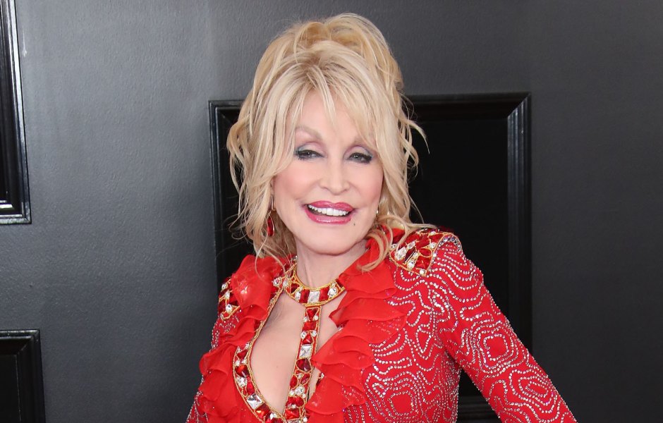 Dolly Parton attends the 61st Annual GRAMMY Awards