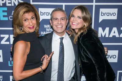 Hoda Kotb and Savannah Guthrie visit Watch What Happens Live With Andy Cohen