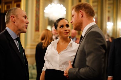 Prince Harry and Meghan Markle attend the Endeavour Fund awards at Drapers' Hall
