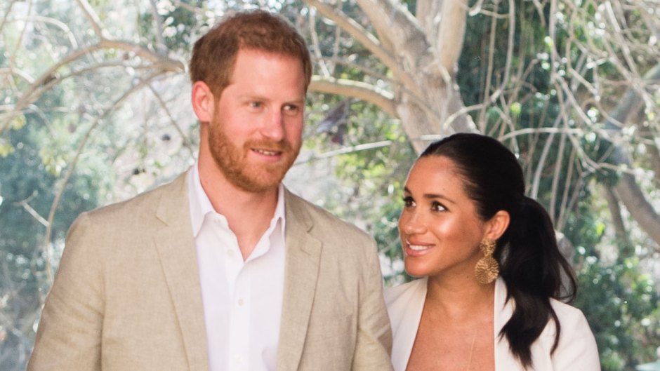 Prince Harry, Duke of Sussex and Meghan, Duchess of Sussex visit the Andalusian Gardens