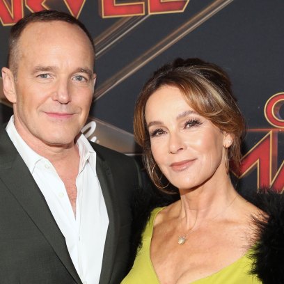 Actors Clark Gregg and Jennifer Grey attend the Los Angeles World Premiere of Marvel Studios' "Captain Marvel"
