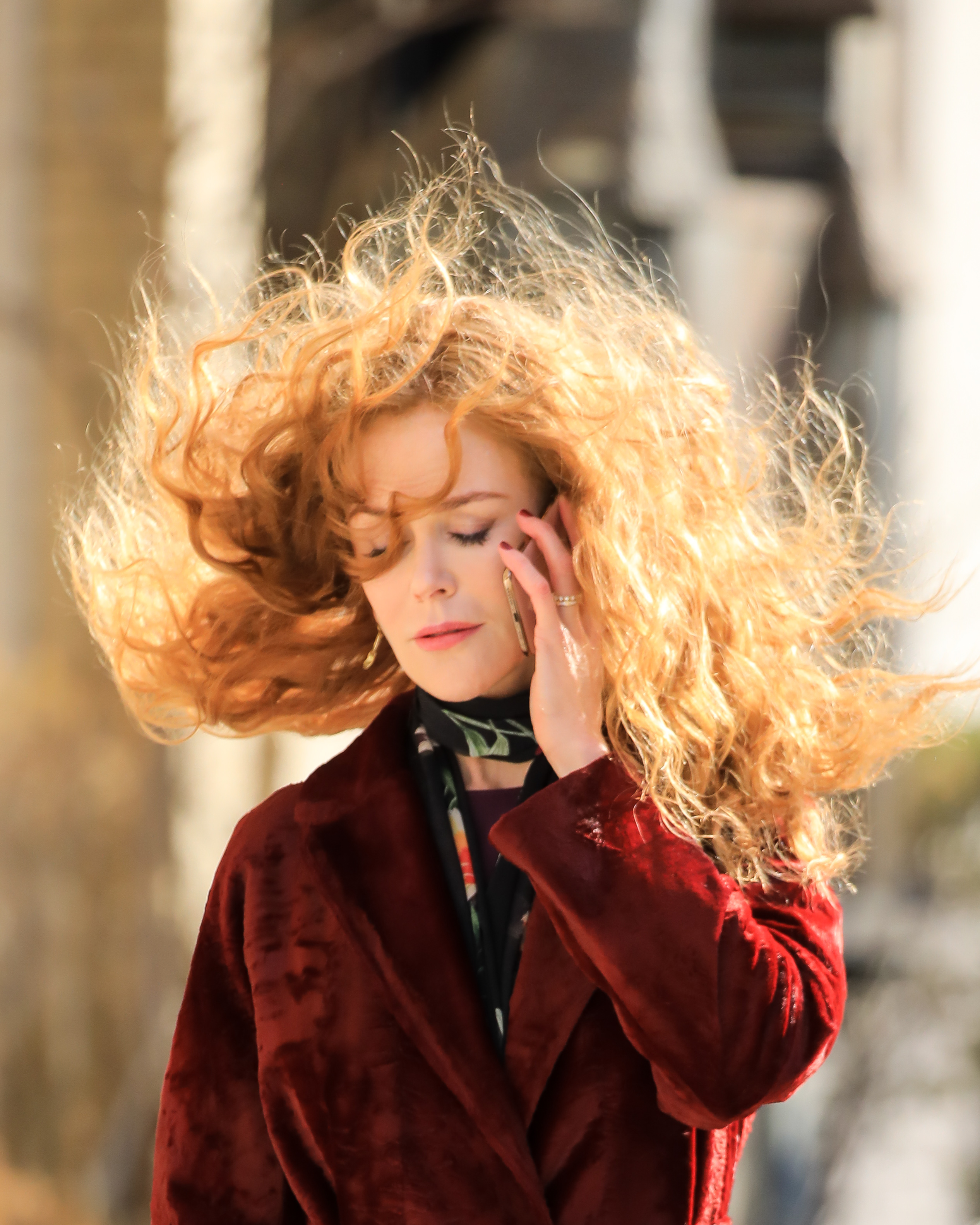 Nicole Kidman Brings Back Classic Red Curls for Upcoming HBO Series