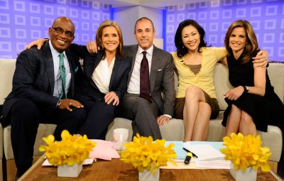 Al Roker, Meredith Vieira, Matt Lauer, Ann Curry and Natalie Morales appear on NBC News' "Today" show 