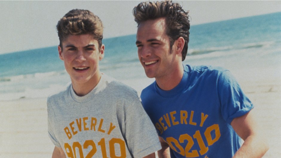 Brian Austin Green and Luke Perry on '90210'