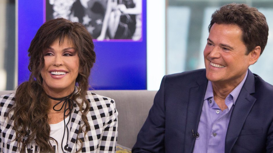 Marie and Donny Osmond visit the Today show.