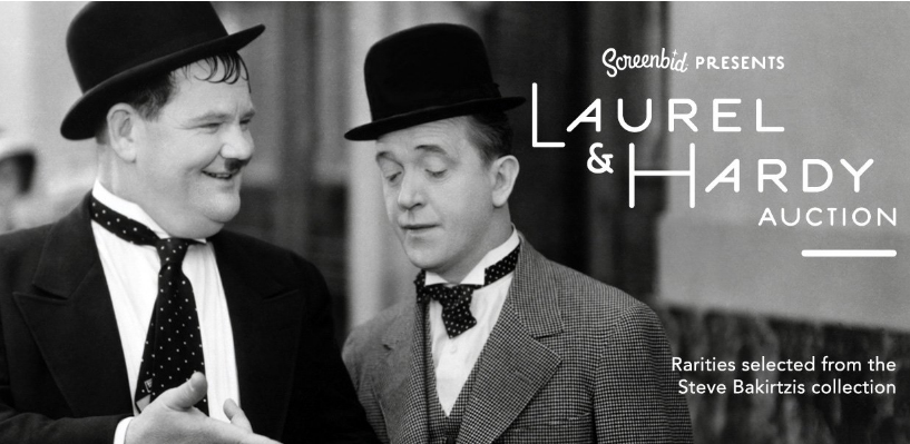 Laurel And Hardy Screenbid Memorabilia Is Up For Auction