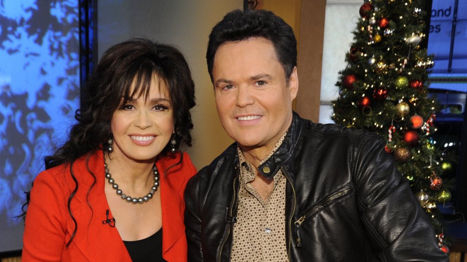 Donny and Marie Osmond preview their new holiday show in New York City on "Good Morning America,"