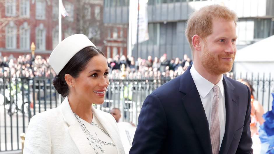 Meghan, Duchess of Sussex and Prince Harry, Duke of Sussex attend the 2019 Commonwealth Day service at Westminster Abbey