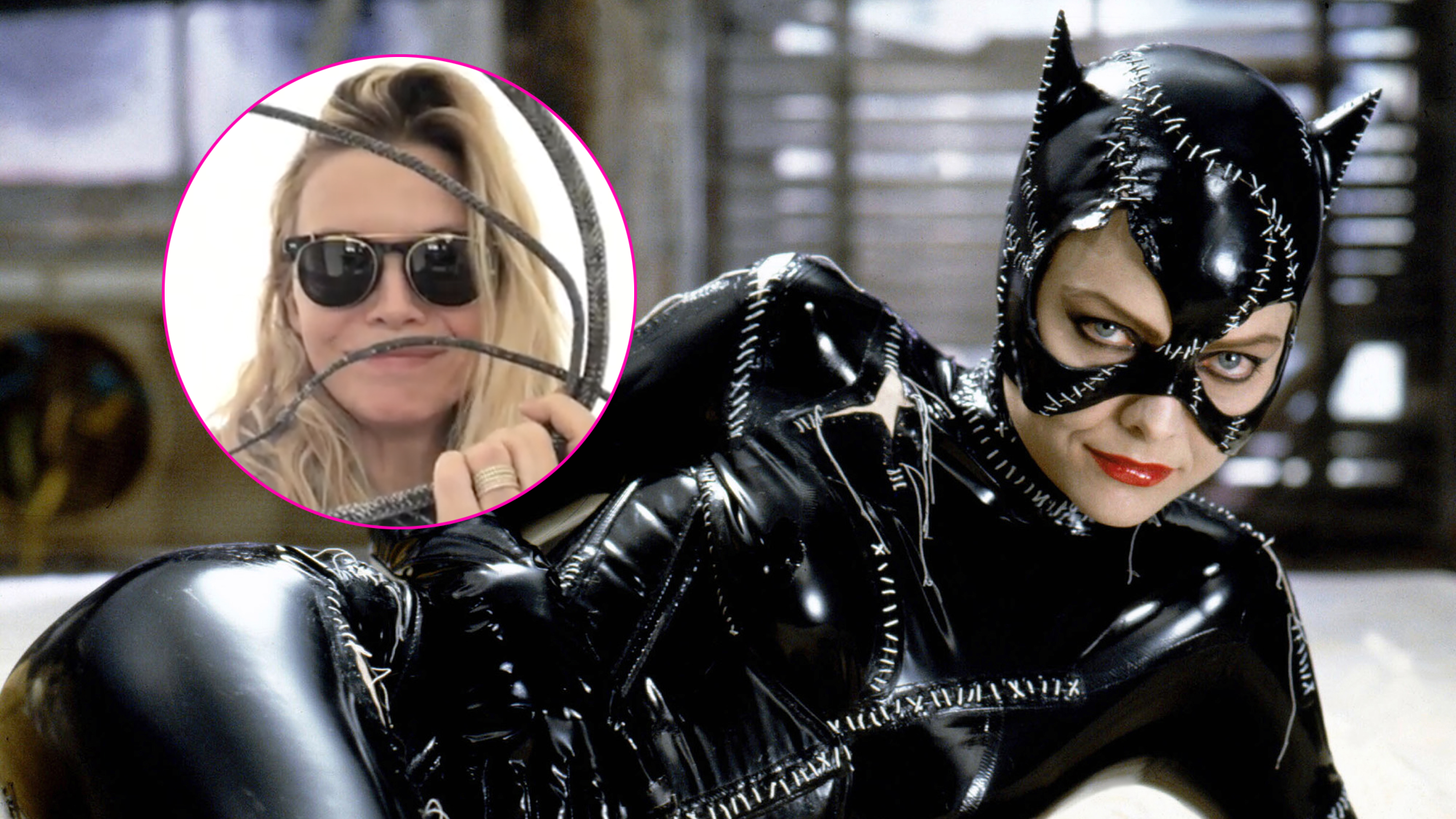 Michelle Pfeiffer Finds Catwoman S Whip From Batman Returns