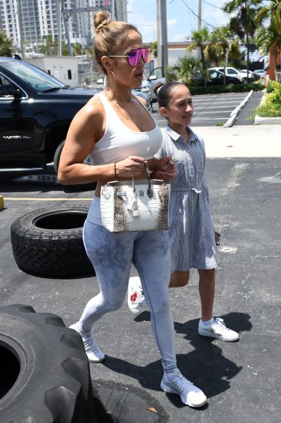 Jennifer Lopez and daughter Emme